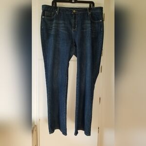 Silver Jeans 18W Straight Leg